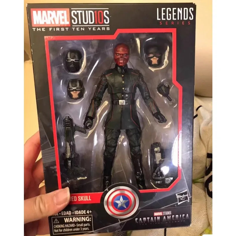 Original Marvel Legend Series MARVEL STUDIOS RED SKULL Action Figure Toys Model Gift