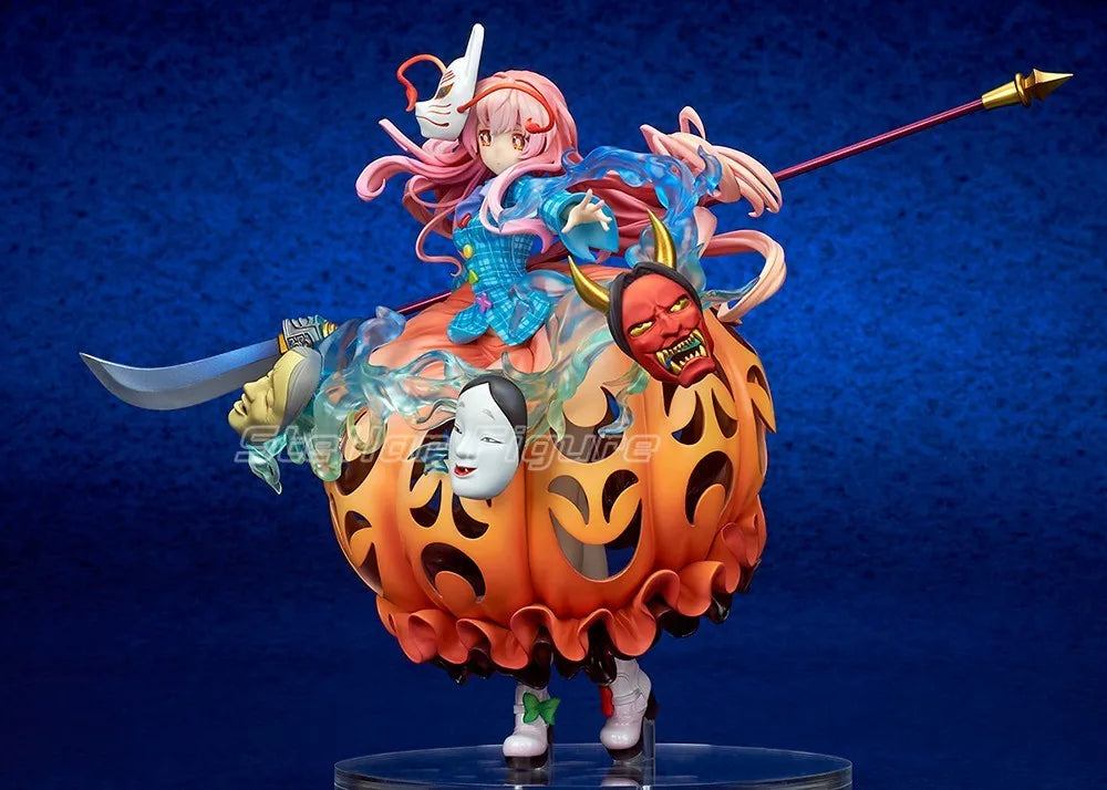 【TM】 QuesQ Touhou Project Hata No Kokoro 1/8 Scale Figures Original Model Collection