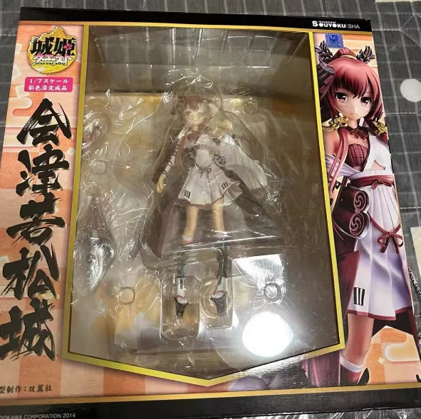 【UA】 In stock WINGS INC. Castle Hime Quest Aizuwakamatsu Castle Scale 1/7 Figure Model Toy Gift