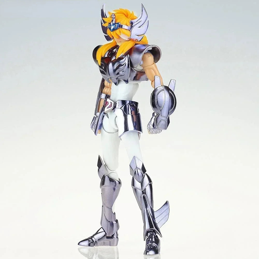 In Stock Greattoys Saint Seiya Myth Cloth Final V3 Cygnus Hyoga / Dragon Shiryu Pegasus EX Metal Armor Action Figure Model