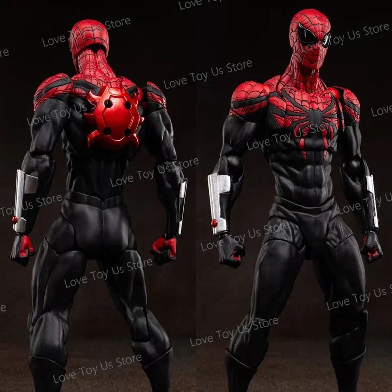 Original Mess Toys Superior Spider-Man Figure – Doctor Octopus Peter Parker Neighbor Anime Action Toy