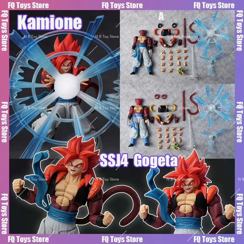 New Product Pre-order Tonsenarttoys/KAMIONE Studio Dragon Ball Fusion Warriors Ssj4 Gogeta 1/12 Movable Model Collection Gift