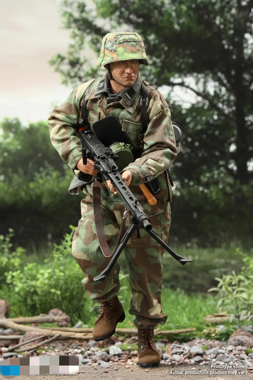 1/6 scale DID D80169 scale 12th armored division MG42 model set collection 12inch Action Figure Body Doll