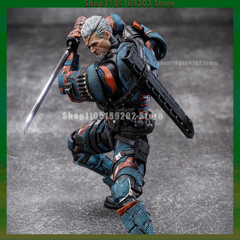 Pre-sale LPZZ 1/12 ROUNO CUEURE DC002 Deathstroke Arkham Knight Action Figure Model Movable Collectible Model Anime Figure Toys