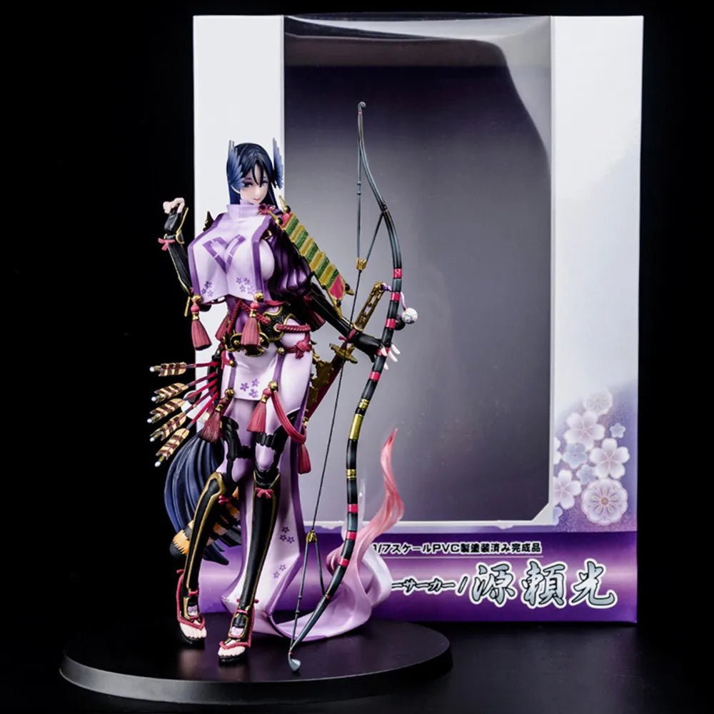 Japanische Anime Fate/Grand Order Berserker Minamoto no Raiko PVC-Actionfigur, Anime-Figur, Modellspielzeug, Sammlerfigur, Puppe, Geschenk