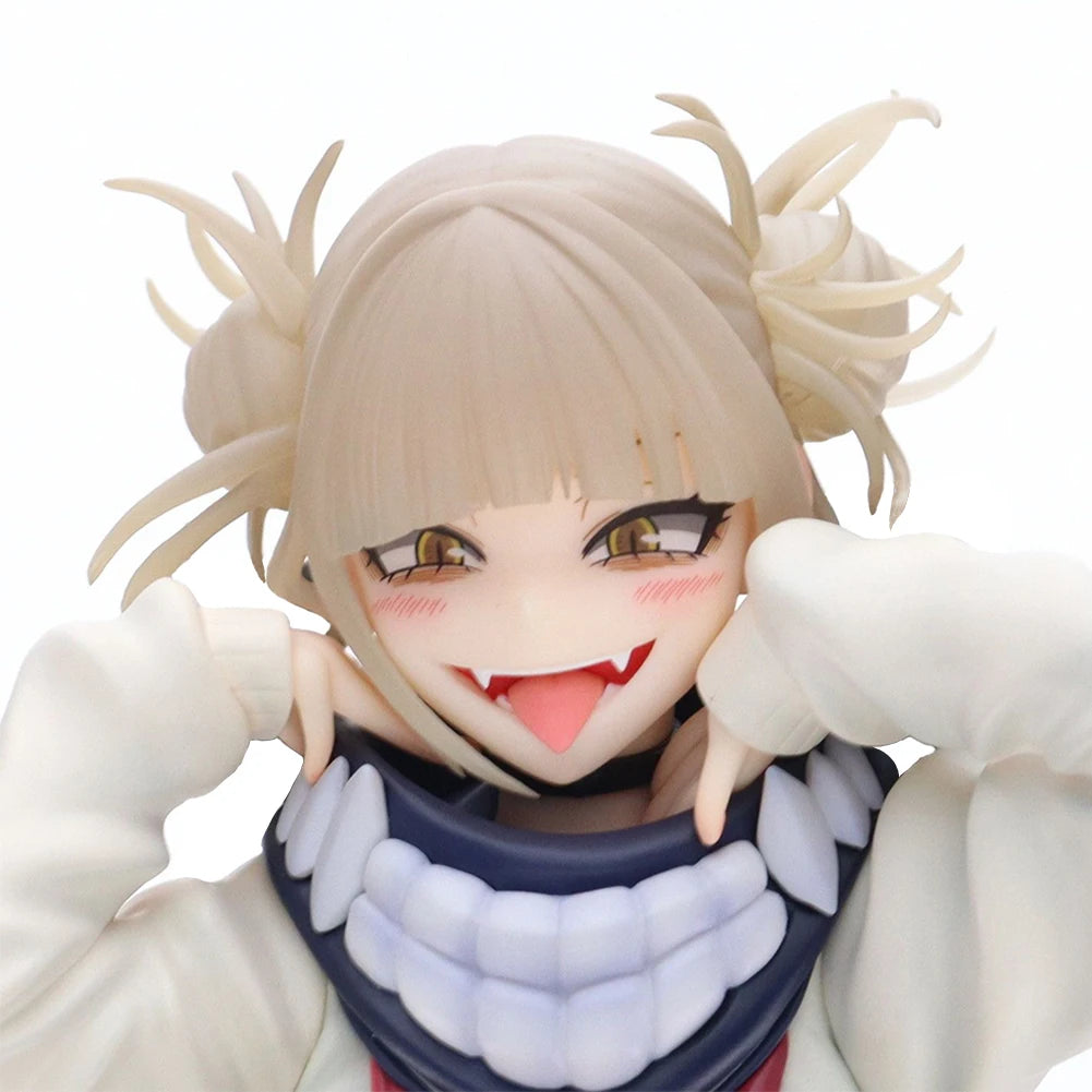 Anime MHA Figur Toga Himiko Figur Uraraka Ochako Actionfigur Sammlung Anime Puppenspielzeug PVC Modell Junge Mädchen Fans Geschenk 10cm