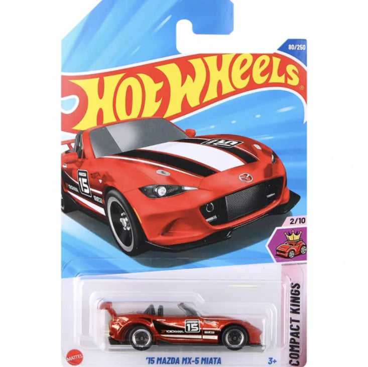 HotWheels 1:64 MAZDA MX-5 MIATA Alloy Sports Car Model Simulation Diecasts Metal Toy Classic Racing Vehicles Car Model Kids Gift