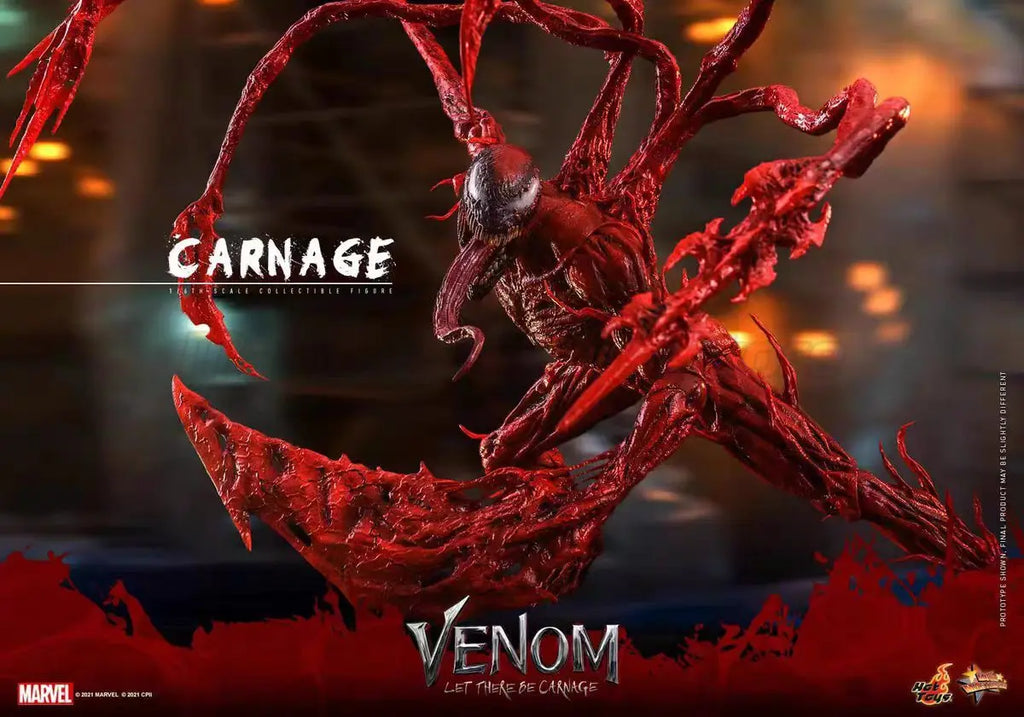 【MT】Hot Toys Marvel MMS620 Venom: Let There Be Carnage Carnage Deluxe Edition 1/6 Action Figure Collection Toys