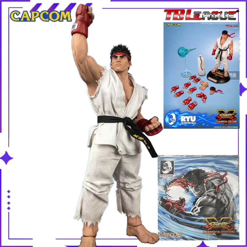 ICONIQ STUDIO TBLEAGUE Original Street Fighter AKUMA Ghost 1/6 Genuine Movable Doll Finished Model Handmade Model Play Gift