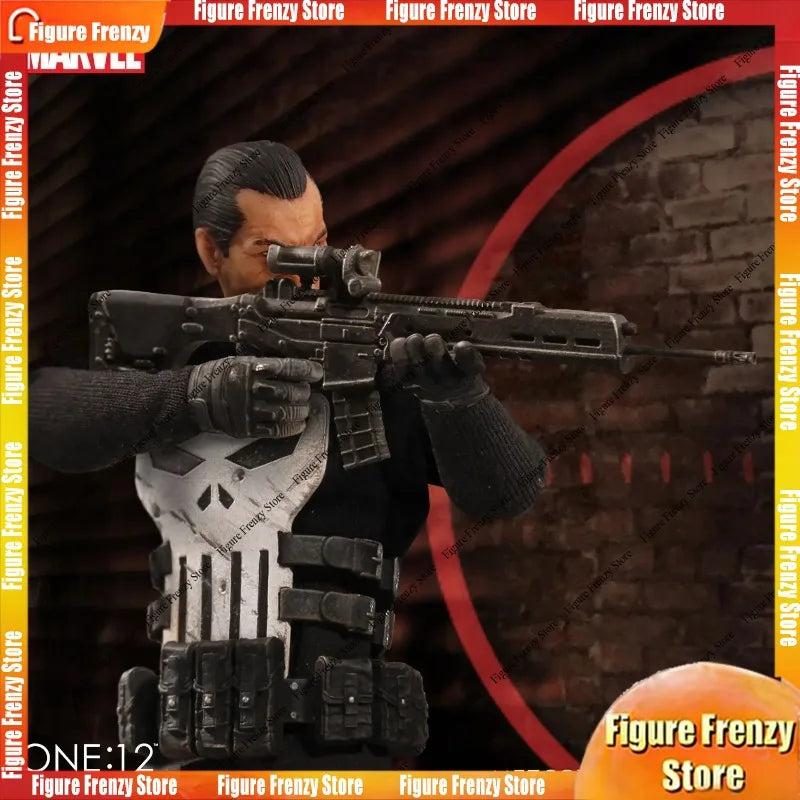 Special Offerthe PUNISHER 1:12 COLLECTIVE Action Figure Toysin stock now