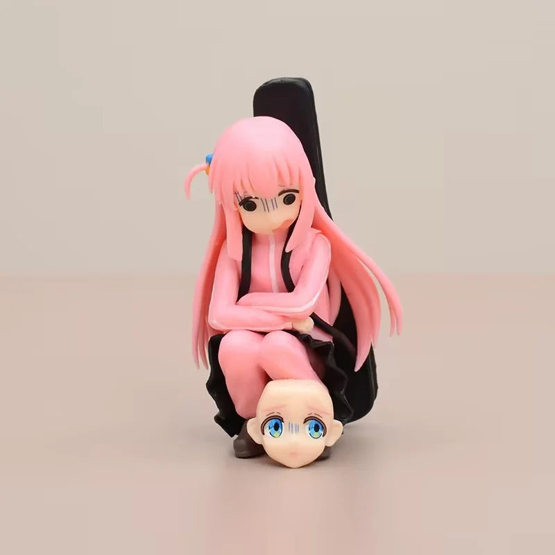 9CM Anime Bocchi The Rock! Bocchi the Rock! Gotou Hitori Figur Melty Prinzessin Tenohira Austauschbares Gesicht Modell Spielzeug Geschenkpuppe