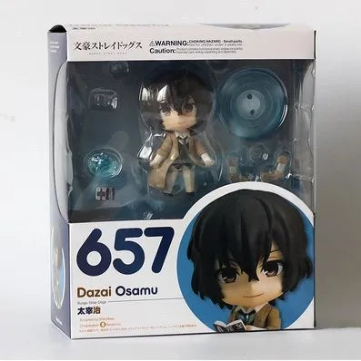 10cm #893 Nakajima Atsushi PVC Actionfigur Anime Figur #657 Dazai Osamu Figur Sammlung Modell Puppenspielzeug