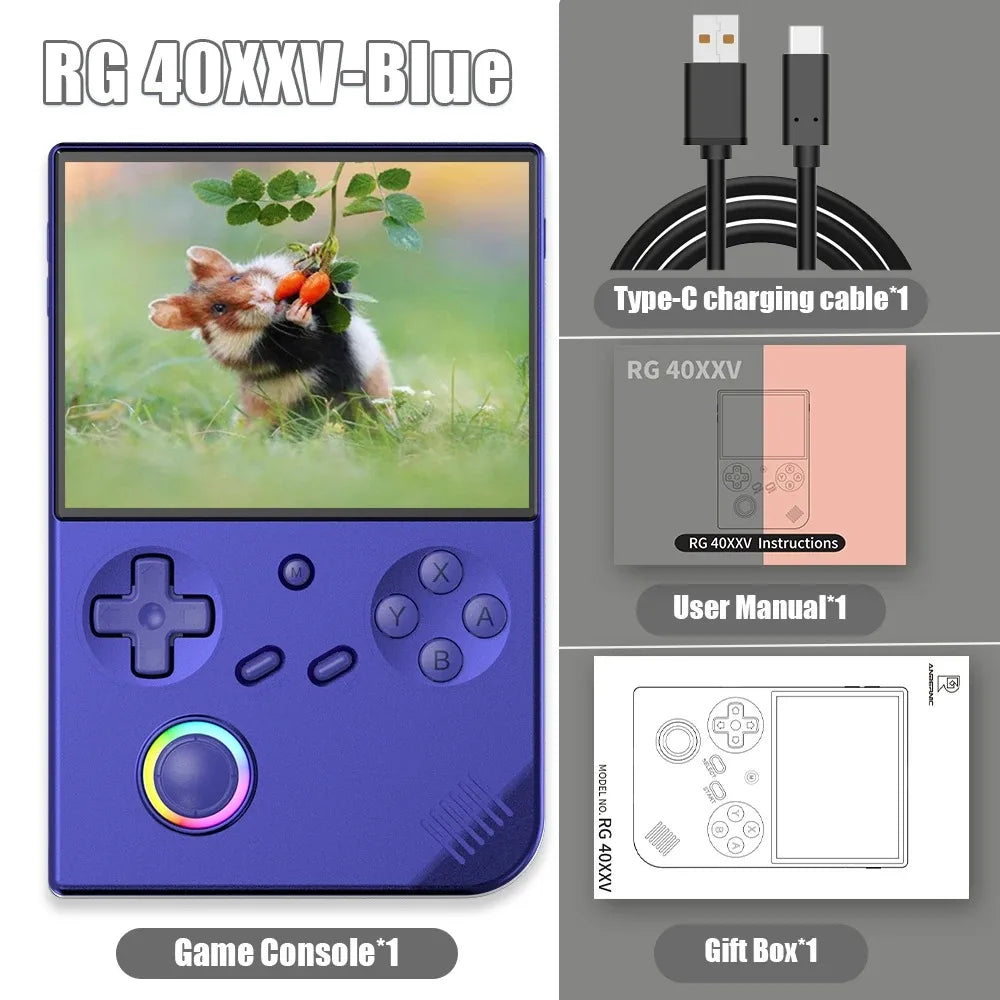 ANBERNIC RG40XX V RG40XXV Retro Handheld Game Console Video Game Consoles PSP Games Support Output 5G WiFi Linux Bluetooth Gifts
