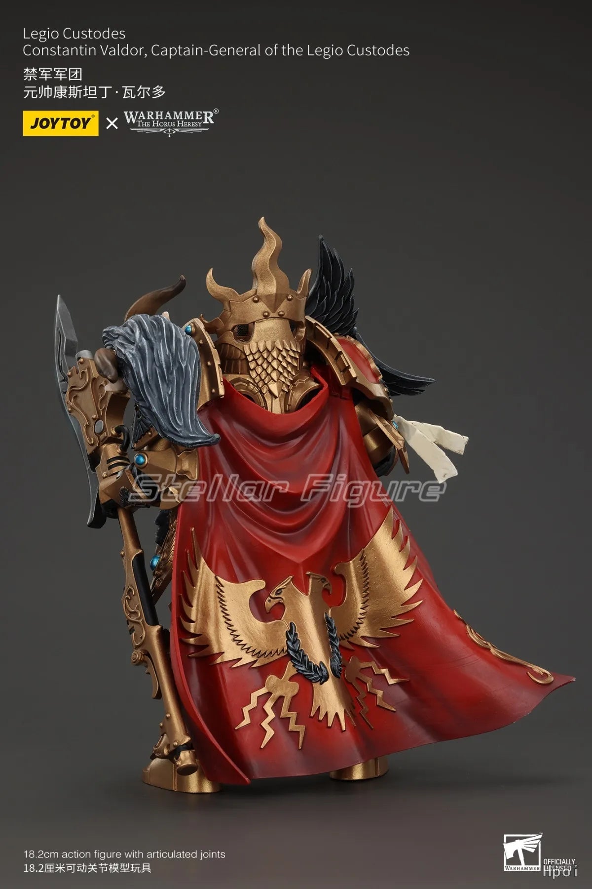 【SF】JOYTOY 1/18 Action Figure Legio Custodes Constantin Valdor Captain General of The Legio Custodes Model Toys Gifts Collection