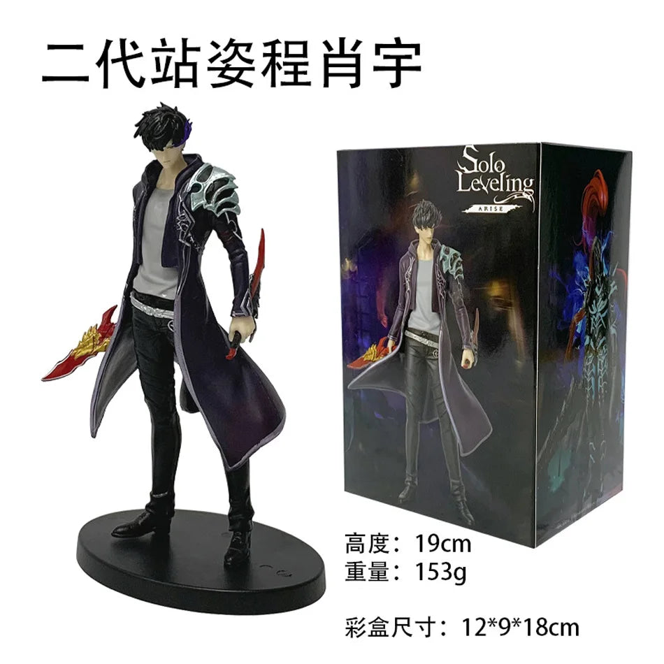 20cm In Stock Upgrade(Anime Version) Cha Hae-in Action Figure PVC Collect Model Figure Display Anime Merchandis