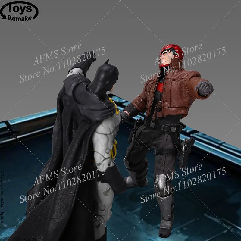 ToysRemake TRD001 1/12 Scale Collectible Figure Jason Todd Red Hood Batman Anti-Hero 6Inch Action Figure Men Soldier Model Toys