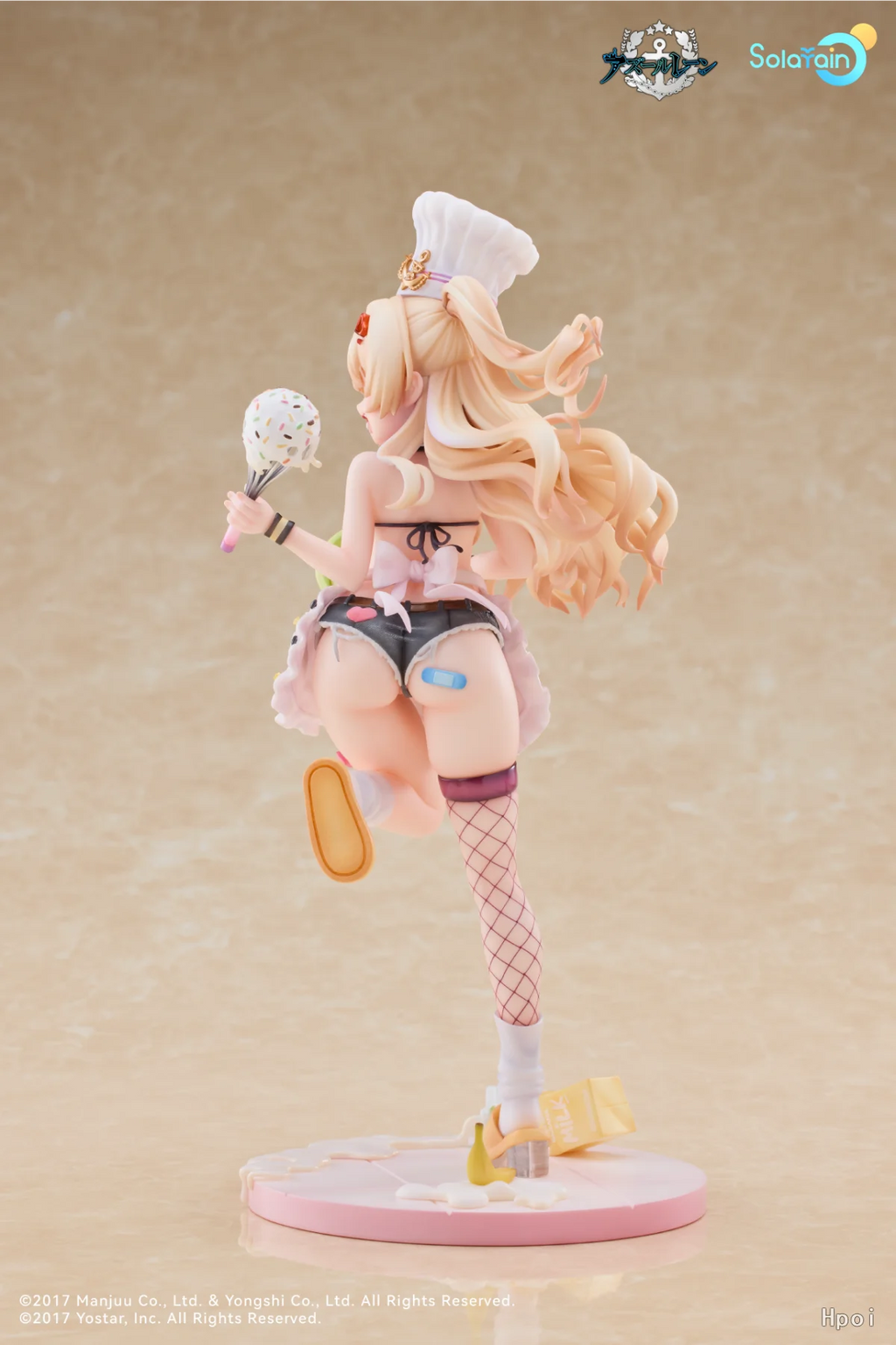 In Stock SolarainToys Azur Lane USS Bache Anniversary Dessert 1/7 Desktop Cute Dolls Anime Action Figure Toys Model Collection
