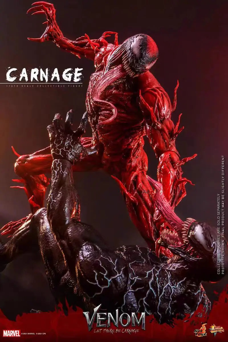 【MT】Hot Toys Marvel MMS620 Venom: Let There Be Carnage Carnage Deluxe Edition 1/6 Action Figure Collection Toys
