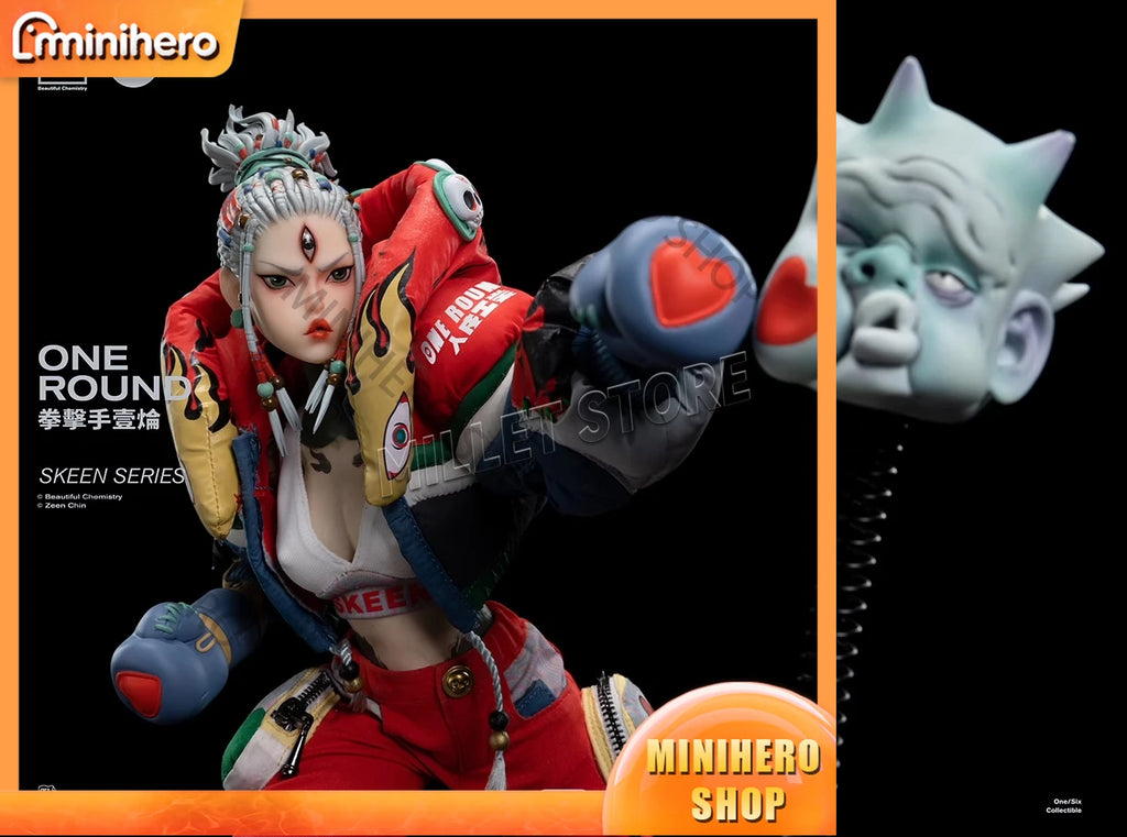 In Stock Underverse Ghost Punk Boxer UV202405 1/6 Scale 12 Inch Mobile Action Figure Doll Full Set Robot Model Toy