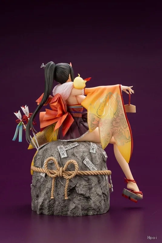 Original in Stock KOTOBUKIYA Azur Blue Route Dragon and Phoenix Phoenix Dance New Year 1/7 Figures Model Toys Gifts Collection
