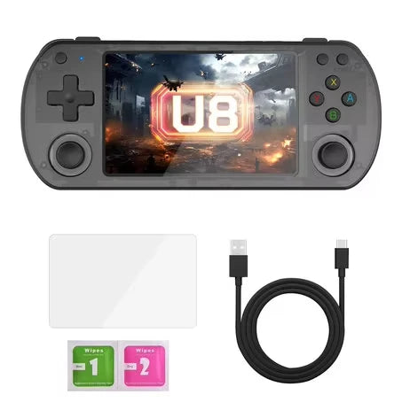 U8 retro video game console Linux system IPS screen 4.0-inch handheld portable pocket video game player 64GB boy's game PSP GBA