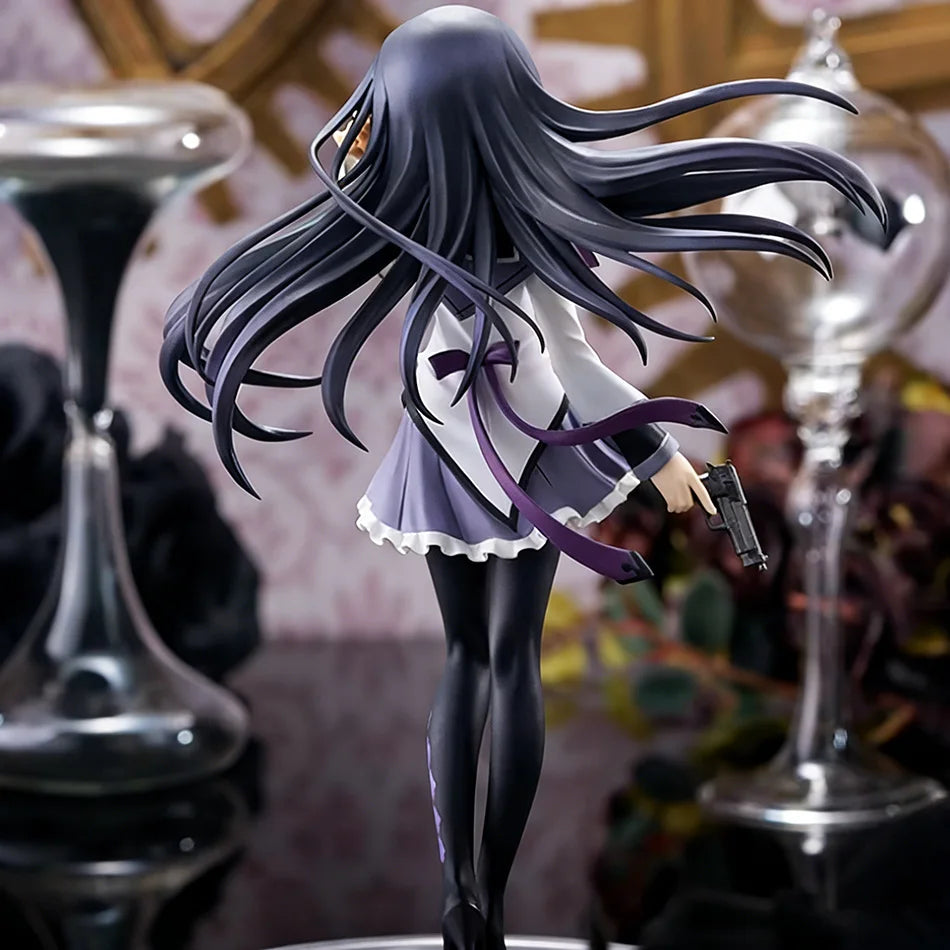 NEW 17CM PMMM Puella Magi Anime Figure Akemi Homura PVC Ornaments Toy Figurine cute Loli Collection Model Toy Gift