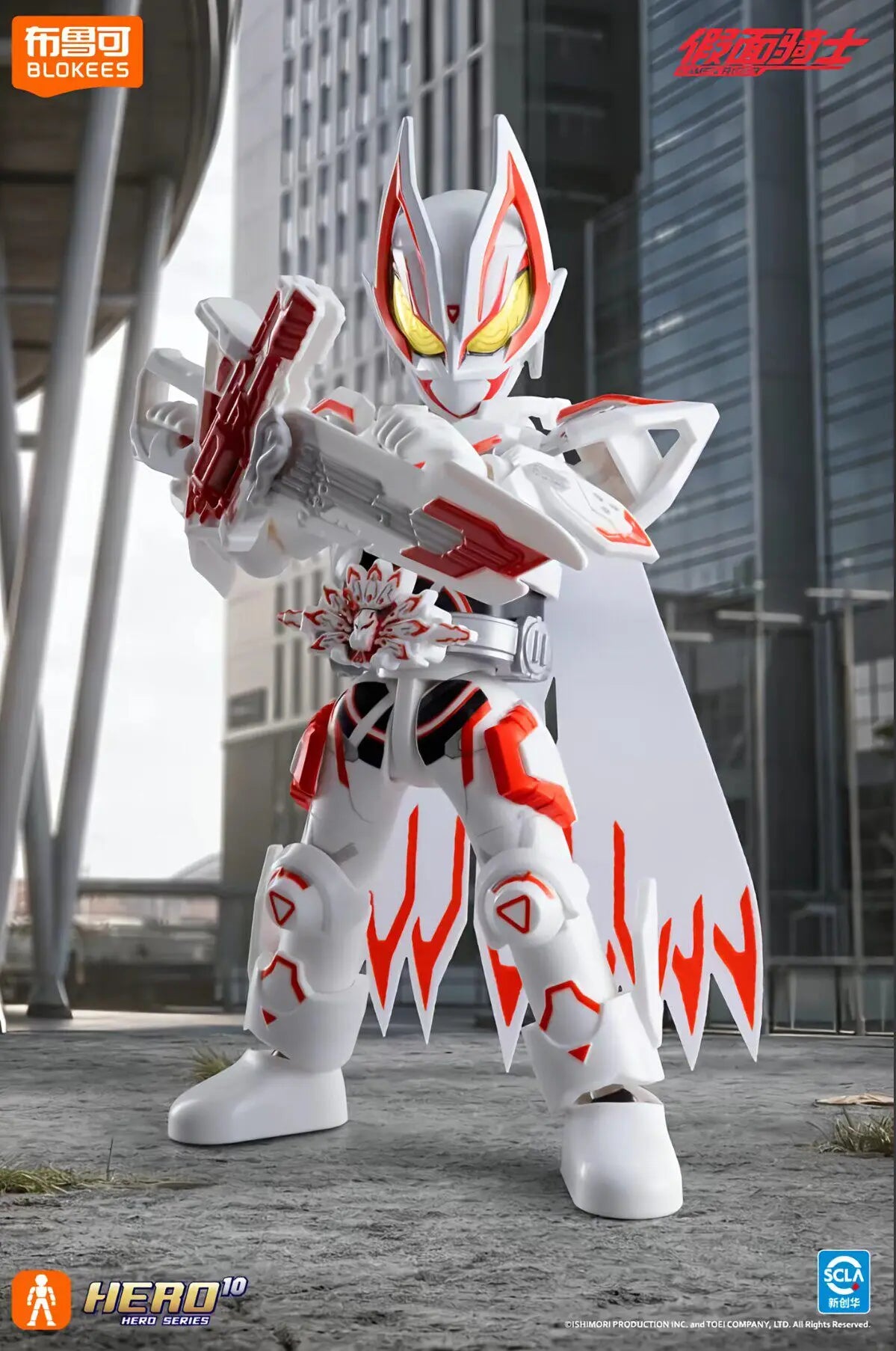Original Blokees Hero Kamen Rider Galaxy Version Vol.6 - Genesis Myth Blind Box Geatsix Anime Peripheral Collection Toys Gifts
