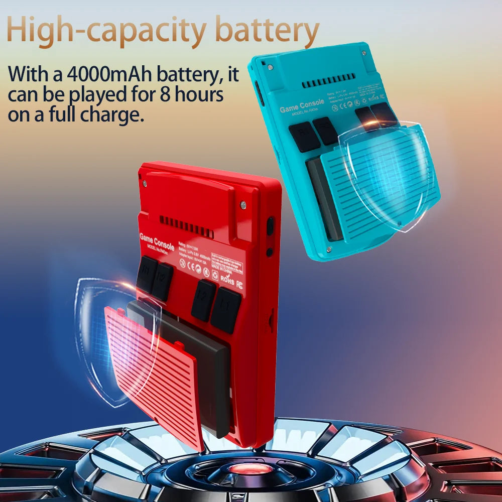 BOYHOM R40XX Handheld Game Console - Linux OS 4.2" IPS, 4000mAh, Open Source (ArkOS), Portable Retro Player for Xmas