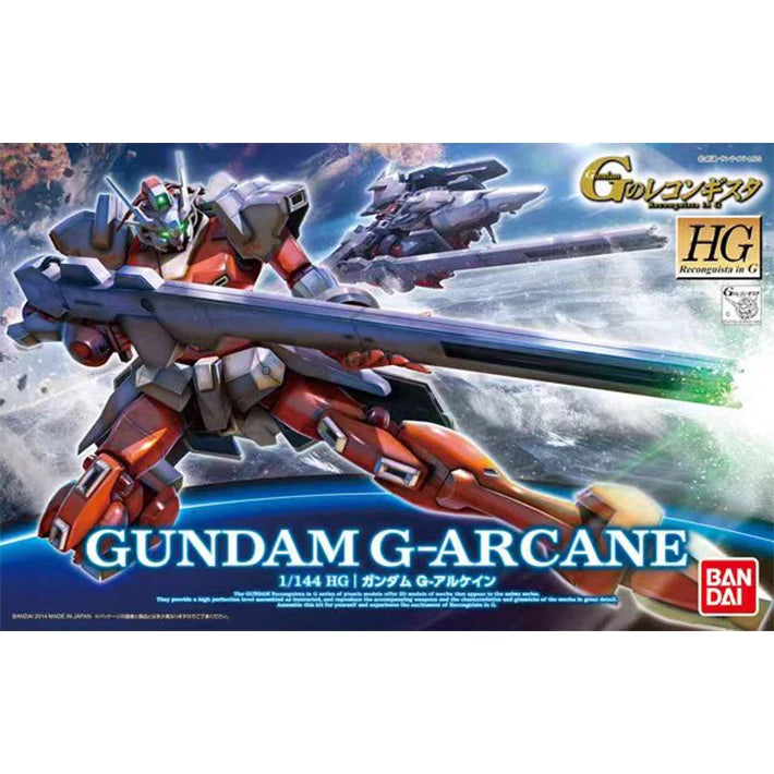 Original Bandai Gundam Reconguista in G 1/144 HG G-Arcane Anime Action Figure Assembly Model Collect Ornament Festival Gift