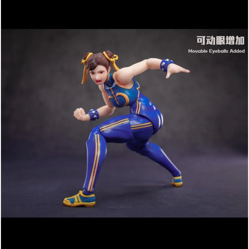 Xuanjuan Studio Original Fighting Girl Shanchuan Yue Studio Building Block Accessories 6-inch1/12Super Mobile Handheld Model Toy