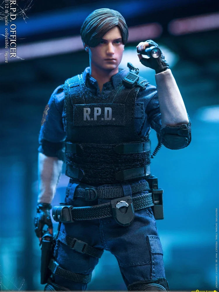Original Limtoys Leon Rpd Officer 1/12 Scale Articulated Action Figure Collectible Deluxe Version Accessories Set In Stock