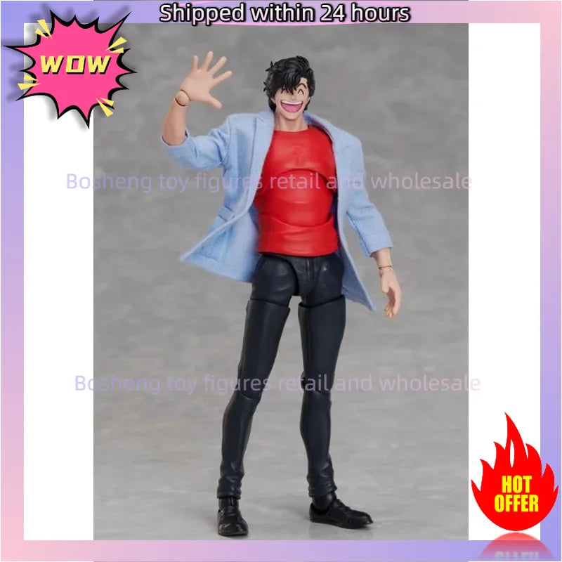 Original Aniplex BuzzMod Ryo Saeba City Hunter Ryo Saeba In Stock Anime Action Collection Figures Model Toys