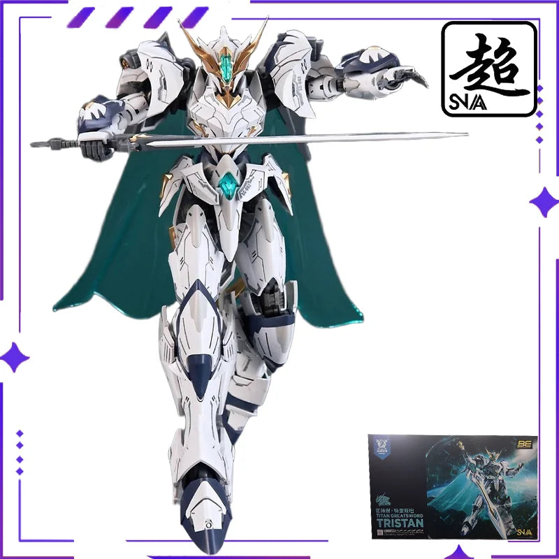 SNAA Original Round Table Knights Series Rampage Warhammer - Galahad/ 1/144 Assembled Mobile Mech Model Handmade Toy Gift