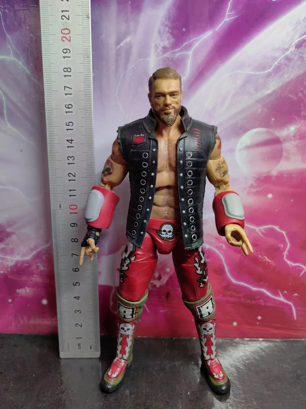 Genuine Bulk Wrestler Jeff Hardy 6-inch Super Action Figure Model of Relsena Model Collect Boy Toys Figure