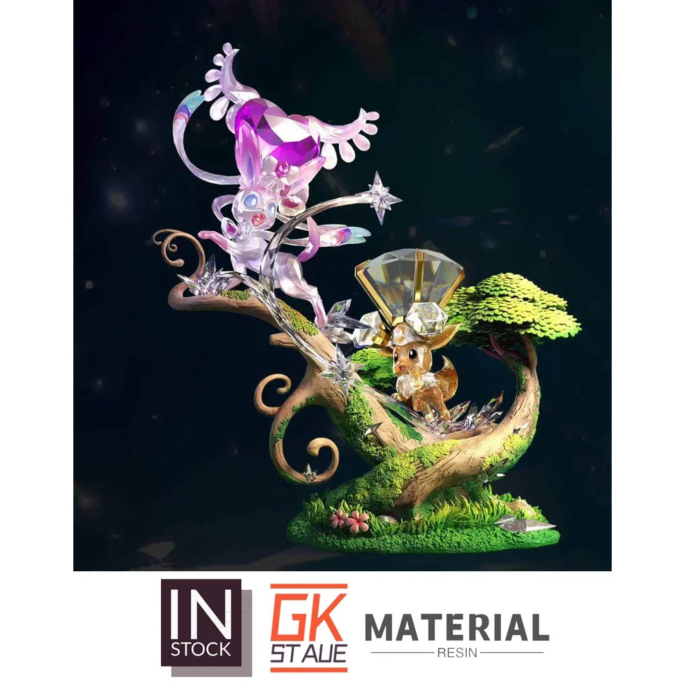 [In Stock] GKStatue [RUBY] – Terastal Leafeon & Glaceon Huge Split2
