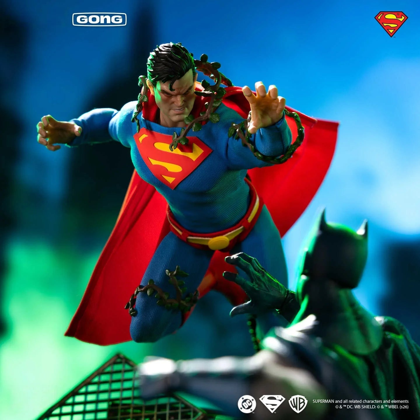 Genuine 1/16 GONE Batman Hush Series Superman Action Figure Articulated Joints Cloth Outfit High Detail Collectible Model Toy