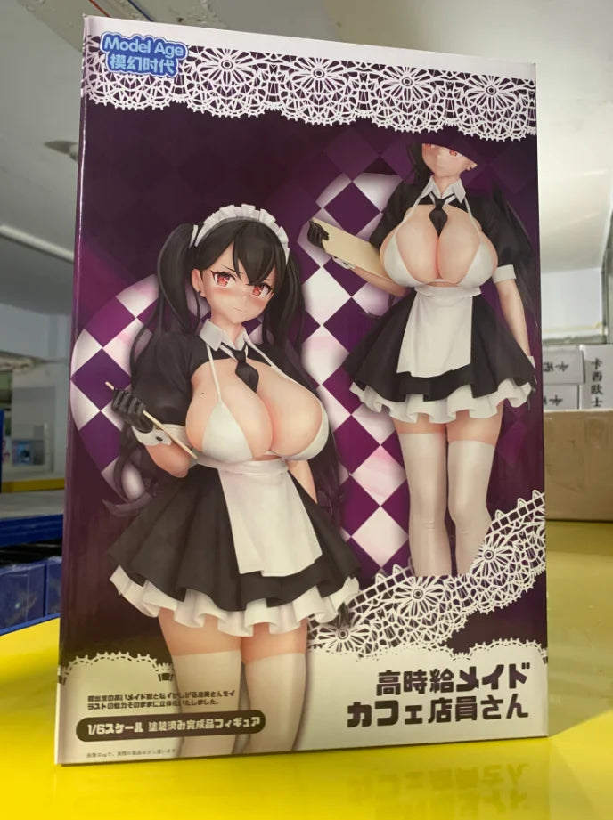High Quality In Stock AY Version High Hourly Maid Coffee Shop Staff 1/6 Scale Figure Sexy Girl Model Statue Collection