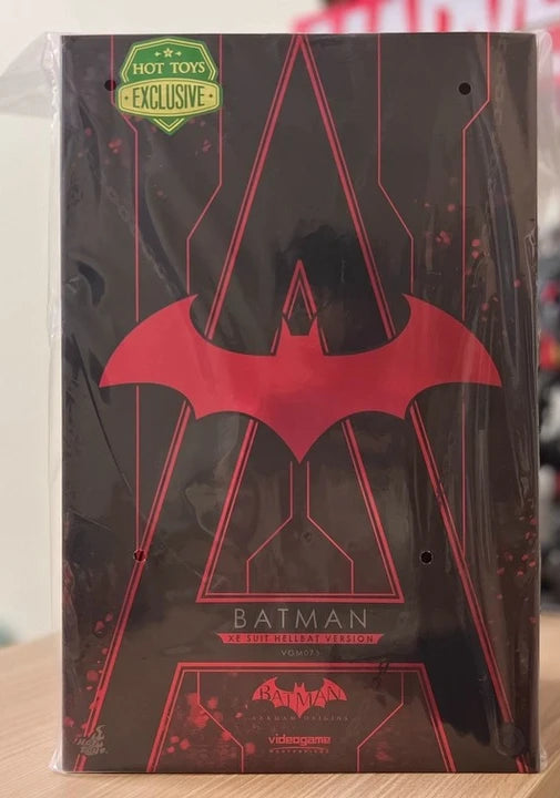 In Stock Hot Toys Batman Batman (Thermal Version Hellbat Armor) 1:6 Scale 33cm Collectible Action Figure Anime Model Toy Doll