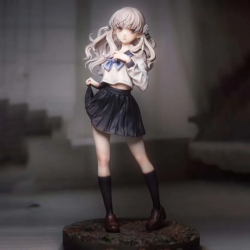 13 Sentinels Aegis Rim Setsuri Fuyuzaka Jk Uniform Anime Figure Bishoujo Statue Collectible Boxed Model Ornament Adult Toys Gift