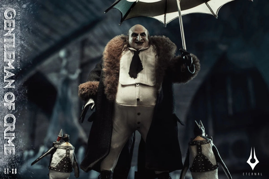 Brand New ETX8 1/6 Collectible Toys The Penguin Gotham Gentleman Villain Criminal Full Set 12inch Action Figure Model Toy