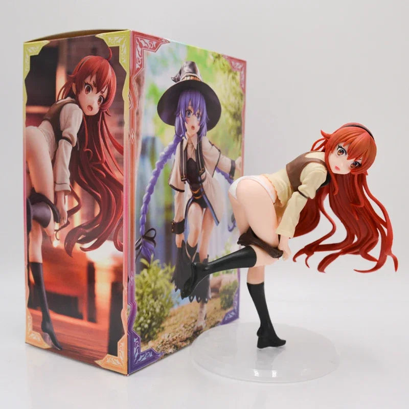 17cm Eris Boreas Greyrat Sexy Girl Anime Figure Mushoku Tensei Jobless Reincarnation Action Figure Collectible Model Doll Toys
