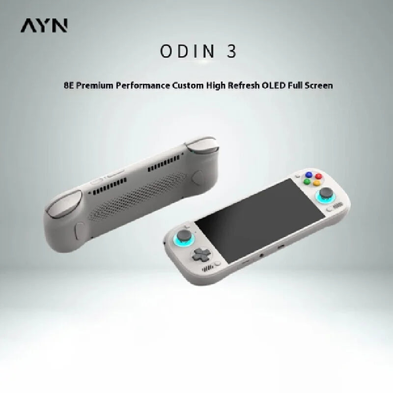 Sales AYN Odin 3 Game Console 6Inch 1080P 120Hz AMOLED Screen Game Console 8000mAh Customized Handheld Game Consoles Gamepad PC
