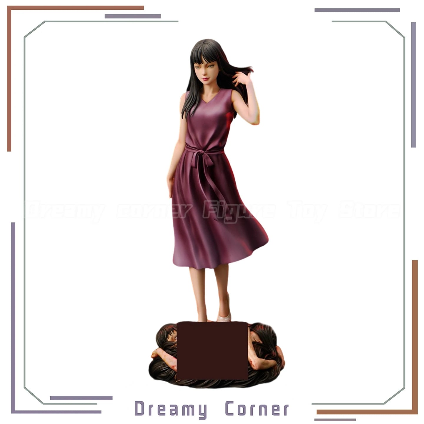 【In Stock】Original Mamegyorai Junji Ito Fujimoto Yoshiki Kawakami Tomie Figure Model Ornament