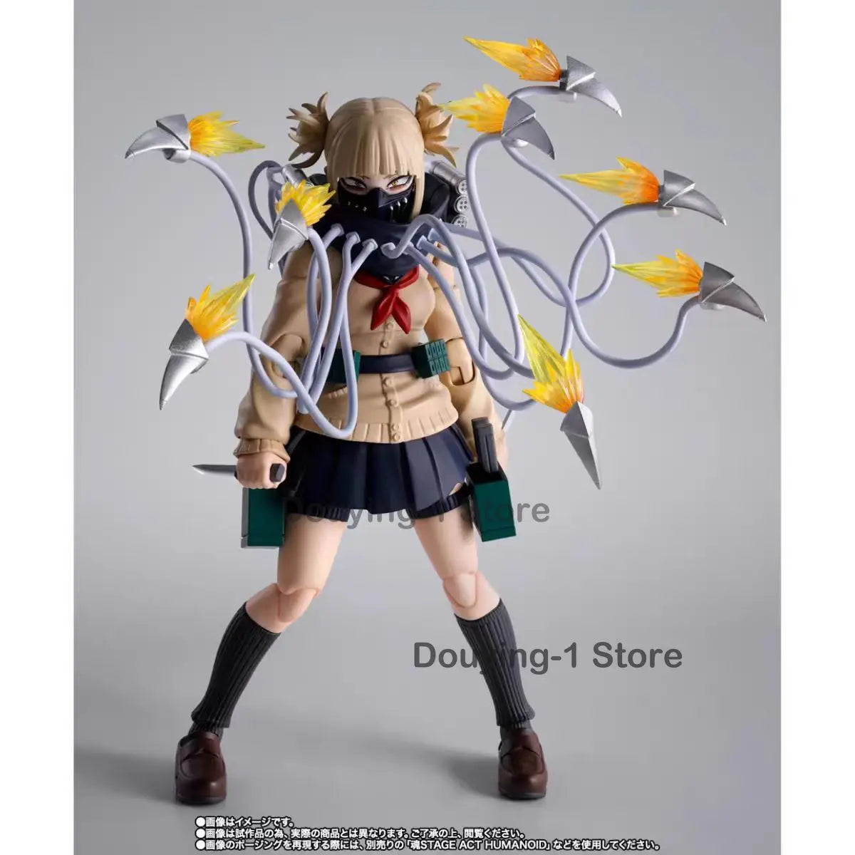 Pre-sale Bandai Original SHF My Hero Academia Toga Himiko  Anime Action Collection Figures Model Toys PVC Gift
