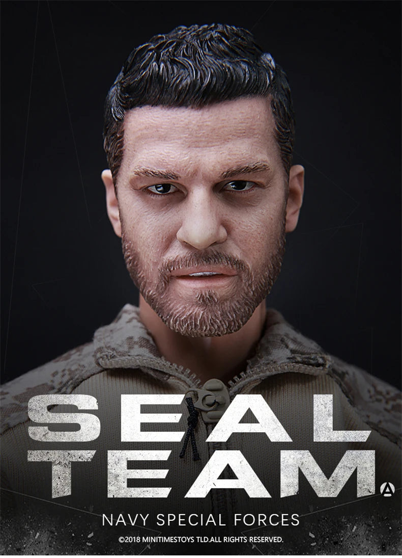 MINITIMES M012 1/6 US SEAL Team Navy Special Forces Soldier Action Figure Full Set 12'' Male Figure Model Collectible