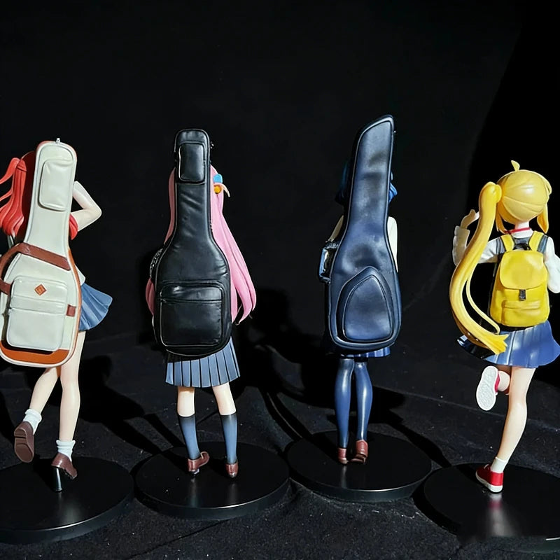 4pcs Bocchi The Rock GK Bocchi Hitori Gotoh Ryo Yamada Nijika Ijichi Ikuyo Kita Anime Girl Figures Desk Ornament Toy Boys Gifts