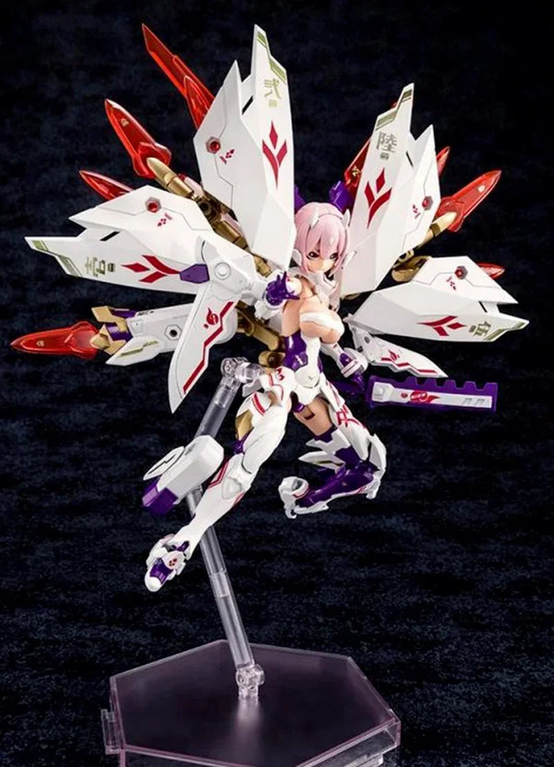 Original Kotobukiya Anime Action Figure MEGAMI DEVICE ASRA NINE-TAILS Figure Action Assembly Plastic Model Kit Toy Gift for Kid
