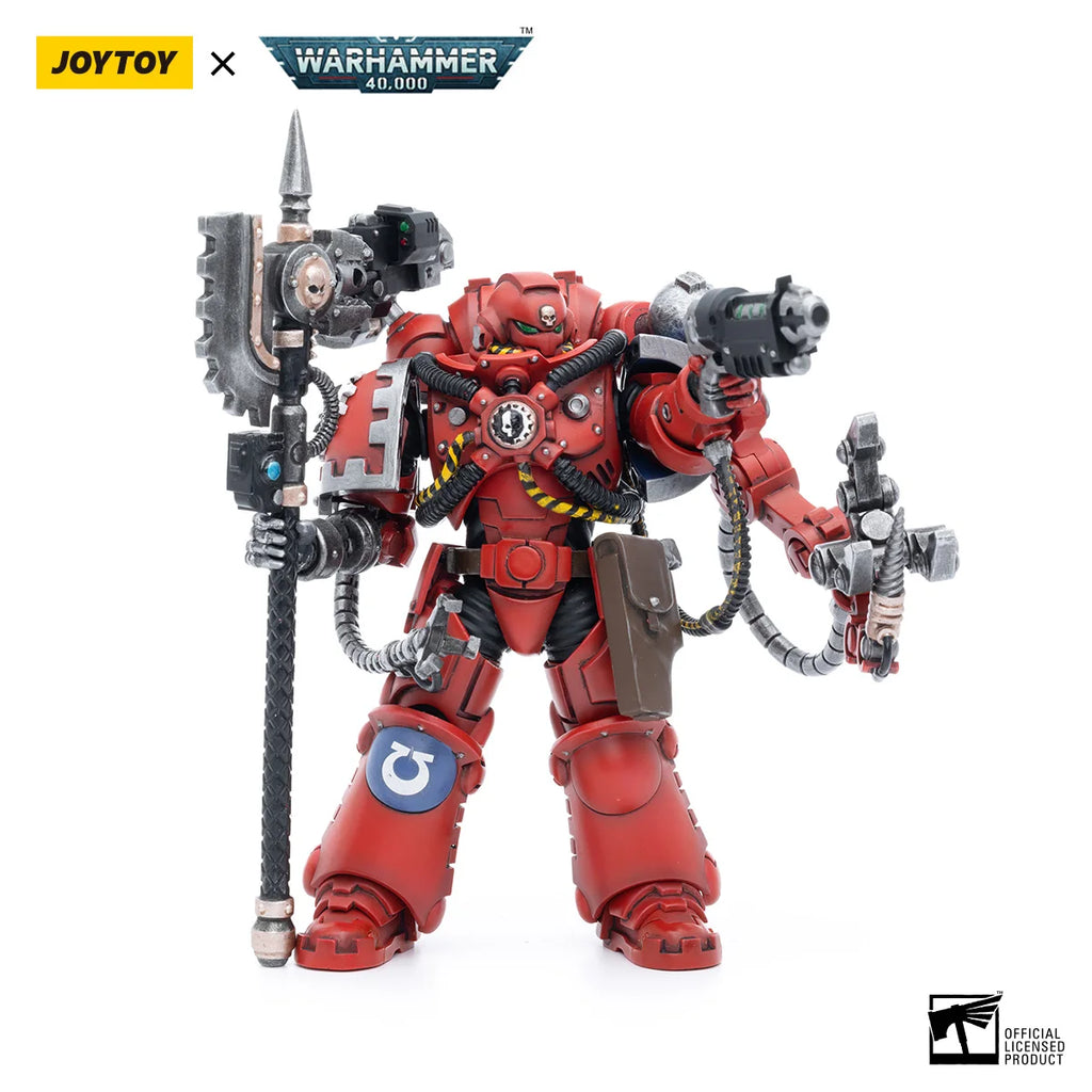 JOYTOY Warhammer 40k 1/18 Action Figures Anime Ultramarines Primaris Techmarine