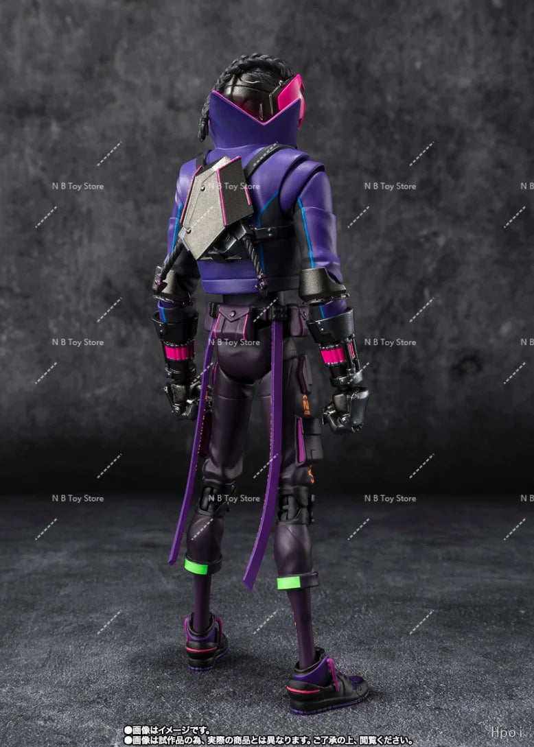 【100% Original】BANDAI Spider-Man: Across The Spider-Verse - Miles G. Morales - S.H.Figuarts Garage Kit Anime Cartoons Gifts Toys