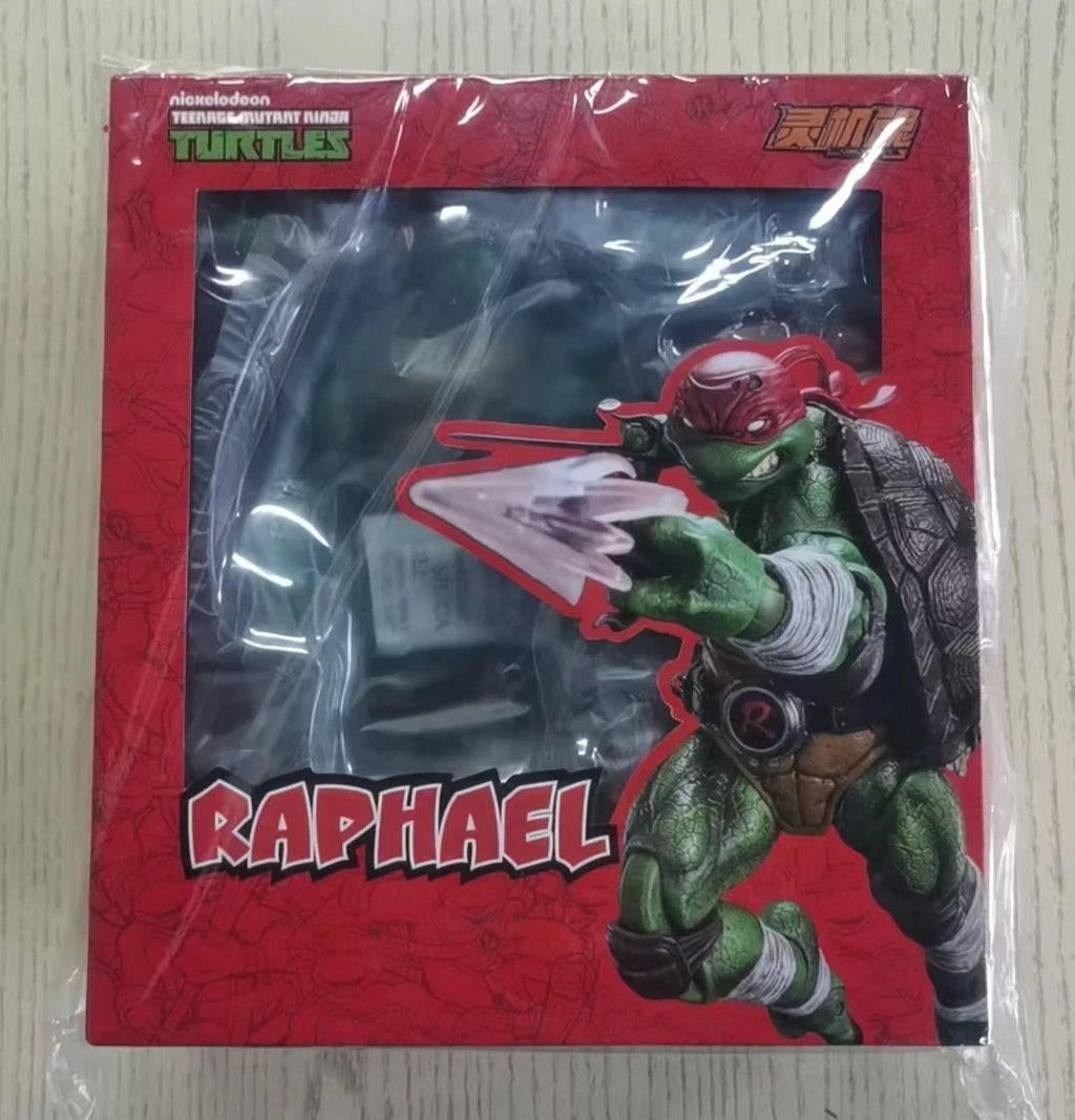 In Stock Lingjihun Teenage Mutant Ninja Turtles Raphael&Leonardo Highly Restored Action Figure Model Collectible Anime Figurine